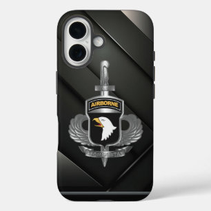 Coques iPhone 16 Vétéran de la 101e division aéroportée en Afghanis