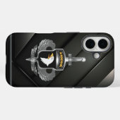 Coques Case-Mate iPhone Vétéran de la 101e division aéroportée en Afghanis (Verso (horizontal))