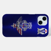 Coques Case-Mate iPhone Vétéran de la brigade aéroportée 173 (Verso (horizontal))