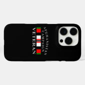 Coques Case-Mate iPhone Vétéran de la campagne d'Afghanistan (Verso (horizontal))