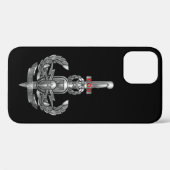 Coques Case-Mate iPhone Vétéran de la neutralisation des explosifs en Afgh (Verso (horizontal))
