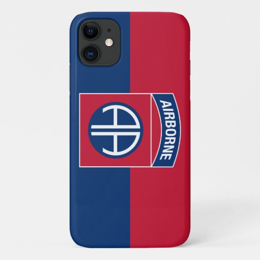 Coques Case-Mate iPhone Vétéran militaire du drapeau de la 82e division aé (Dos)