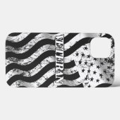 Coques Case-Mate iPhone Vétéran USA - vintage blanc (Verso (horizontal))
