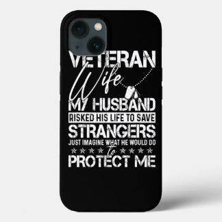 Case-Mate iPhone Case Veteran Wife Army Husband Soldier Saying Cool Mili