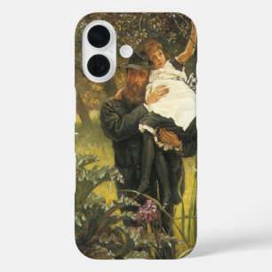 Coques iPhone 16 Veuf par Tissot, Portrait artistique victorien vin