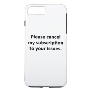Etui iPhone Case-Mate Veuillez annuler mon abonnement à vos problèmes