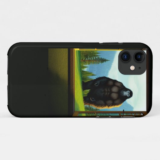 Coques Case-Mate iPhone Veuve de Bigfoot (Dos (Horizontal))