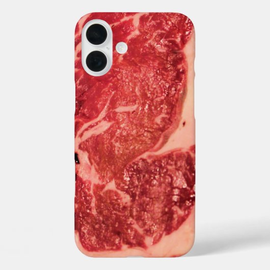 Coques Case-Mate iPhone Viande Rouge Crue de Qualité Supérieure | Photo Ma (Verso)