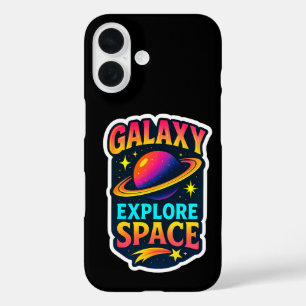 Coques iPhone 16 Vibes célestes en orbite électrique