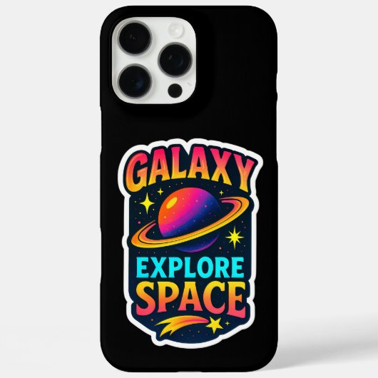 Coques Case-Mate iPhone Vibes célestes en orbite électrique (Verso)