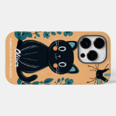 Coques Case-Mate iPhone Vibes Charming Cat - Cosy & Cute Charme (Verso (horizontal))