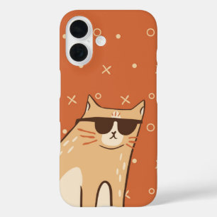 Coques iPhone 16 Vibes de chats cool
