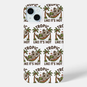 Coque iPhone 15 Mini Vibes de Koala Décontracté