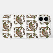 Coques Case-Mate iPhone Vibes de koala détendu (Verso (horizontal))