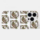 Coques Case-Mate iPhone Vibes de koala détendu (Verso (horizontal))
