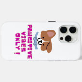 Coques Case-Mate iPhone Vibes de Pawsitive uniquement (Verso (horizontal))