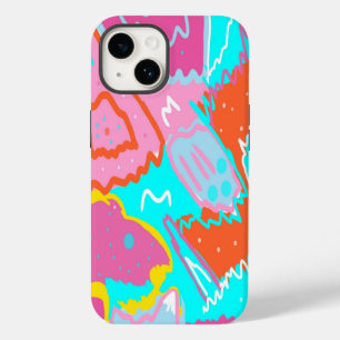 Coque Pour iPhone 14 Vibes d'été au bord de la piscine Art Abstrait