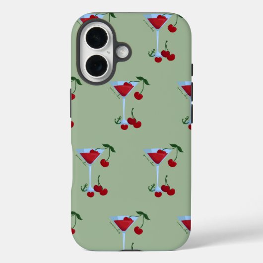 Coques Case-Mate iPhone Vibes d'été Cerise (Verso)