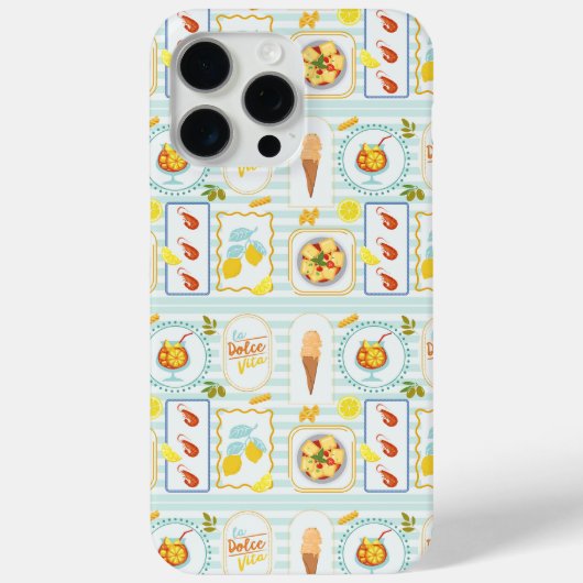 Coques Case-Mate iPhone Vibes d'été méditerranéen (Verso)