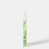 Coques Case-Mate iPhone Vibes d'été Palm Tree Feuilles Pale Green Pastel (Verso / Gauche)