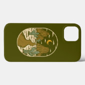 Coques Case-Mate iPhone Vibes du désert (Verso (horizontal))