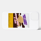 Coques Case-Mate iPhone Vibes Éffrayantes rétro Super Halloween (Verso (horizontal))
