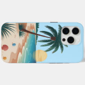 Coques Case-Mate iPhone Vibes Ensoleillées (Verso (horizontal))