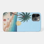 Coques Case-Mate iPhone Vibes Ensoleillées (Dos (Horizontal))