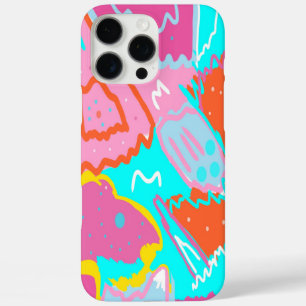 Coques iPhone 16 Pro Max Vibes estivales au bord de la piscine - Art abstra
