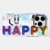 Coques Case-Mate iPhone Vibes joyeuses (Verso (horizontal))