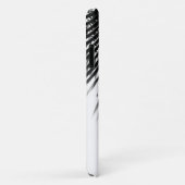 Coques Case-Mate iPhone Vibes noires et blanches de palmiers Feuilles #1 # (Dos/Droite)