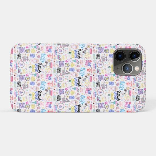 Coques Case-Mate iPhone Vibes positives (Dos (Horizontal))