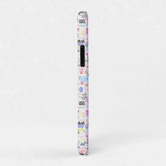 Coques Case-Mate iPhone Vibes positives (Dos/Droite)
