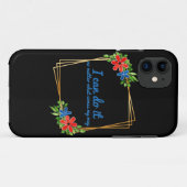 Coques Case-Mate iPhone vibes positives affirmations pour le travail (Dos (Horizontal))