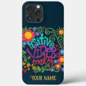 Coques Case-Mate iPhone Vibes Positives Citer uniquement Fun Inspirivity N (Verso)