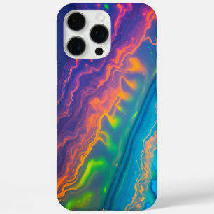 Coques iPhone 16 Pro Max Vibrant Abstrait brillant coloré