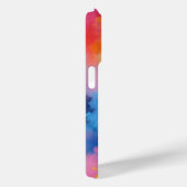 Coques Case-Mate iPhone Vibrant Abstrait - Rose gras (Verso / Droite)