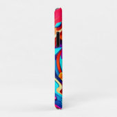 Coques Case-Mate iPhone Vibrant art cosmique Abstrait (Dos/Droite)