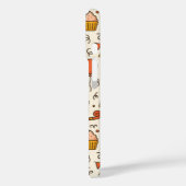 Coques Case-Mate iPhone Vibrant Birthday Party Seamless Pattern (Verso / Gauche)