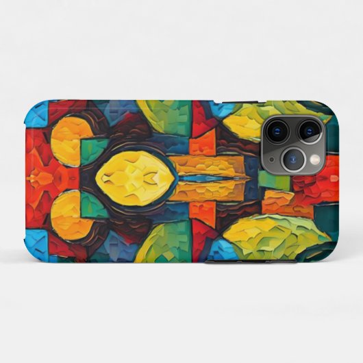 Coques Case-Mate iPhone Vibrant Dreams Geometry – Bold Modern Abstract Art (Dos (Horizontal))