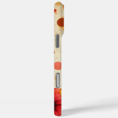 Coques Case-Mate iPhone Vibrant Floral Aquarelle désaffectée Chic Monogram (Verso / Droite)