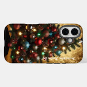 Coques Case-Mate iPhone "Vibrant Holiday Cheer" (Verso (horizontal))