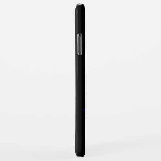 Coques Case-Mate iPhone Vibrant infinity with rainbow butterfly on black (Dos/Droite)