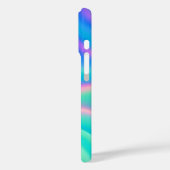 Coques Case-Mate iPhone Vibrant Iridescent Wave Flow (Verso / Gauche)