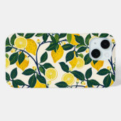 Coques Case-Mate iPhone Vibrant Lemon Grove (Verso (horizontal))