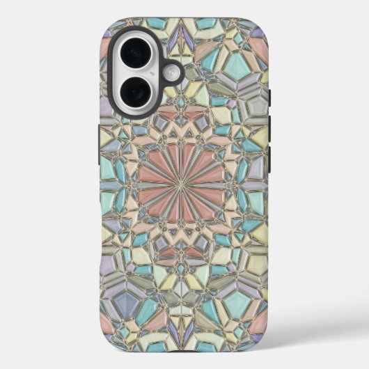 Coques Case-Mate iPhone vibrant mosaic (Verso)