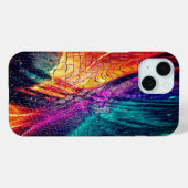 Coques Case-Mate iPhone Vibrant mosaïque Abstraite (Verso (horizontal))