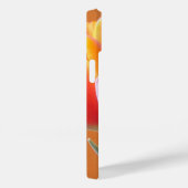 Coques Case-Mate iPhone Vibrant Orange Tulip Flowers Gros plan Photo (Verso / Droite)