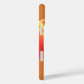 Coques Case-Mate iPhone Vibrant Orange Tulip Photographie (Verso / Droite)