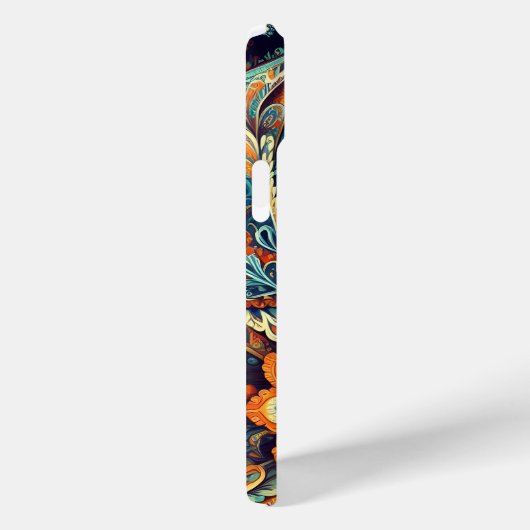Coques Case-Mate iPhone Vibrant Paisley Delight (Verso / Droite)